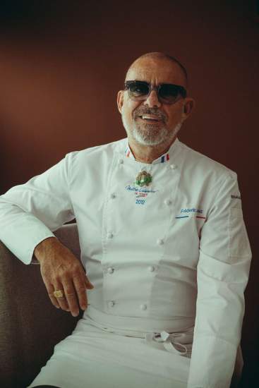 Frédéric Navez et son équipe · Restaurant du Pont de Jons